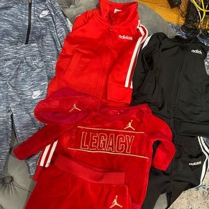 Boys matching sets, Nike, Adidas and Jordan!